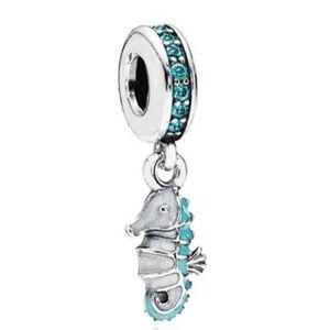 PANDORA Tropical Seahorse Charm
